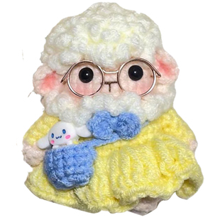 手工小羊钥匙扣情侣挂件创意礼物玩偶编织成品背包包包挂饰高级感