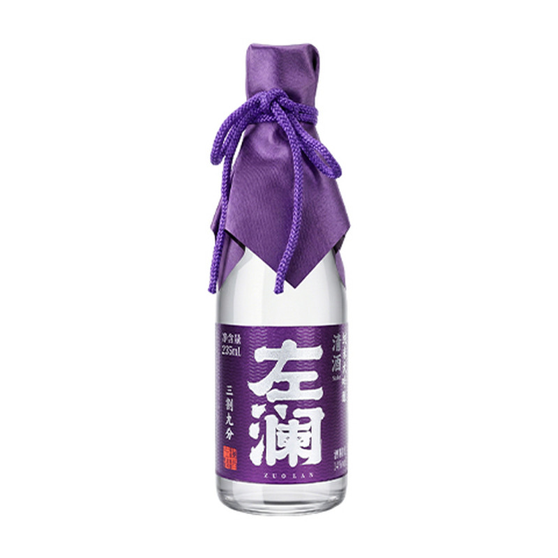 (尝鲜)左澜清酒235ml三割九分清酒洋酒发酵酒纯米大吟酿tao