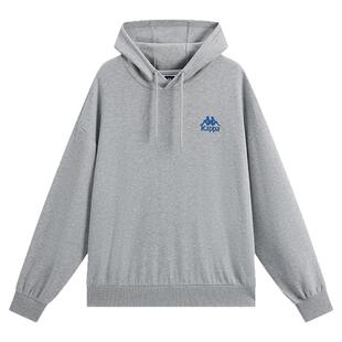 Kappa卡帕背靠背运动卫衣男女2026春季新款连帽套头衫休闲情侣潮