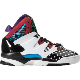 Adidas/阿迪达斯正品三叶草女士时尚大舌头休闲板鞋AF6454