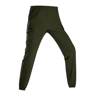 Jeep吉普户外防泼水冲锋裤男款防风登山徒步软壳裤美式工装裤秋冬