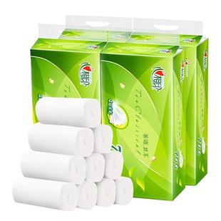 心相印卷纸无芯卷纸学生宿舍家用实惠装茶语卫生纸家庭囤货装厕纸