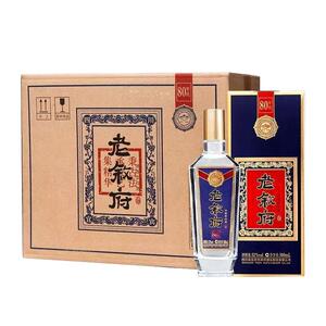 叙府80版52度纯粮白酒500ml*6瓶