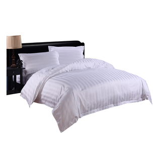 五星级宾馆酒店三四件套共享布草床上用品旅馆宾馆酒店客房床单