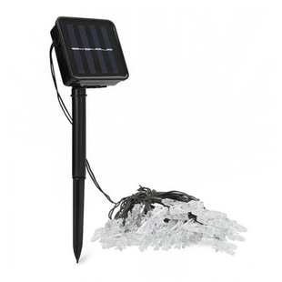 太阳能彩灯闪灯串灯过年星星灯户外挂灯氛围灯布置庭院装饰灯露营