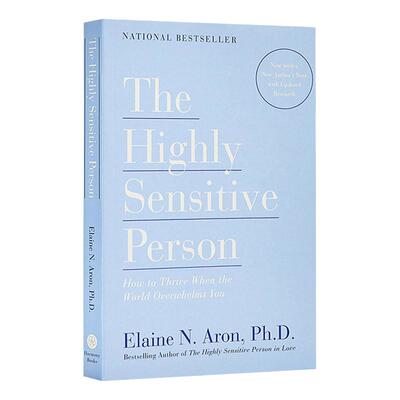 华研原版 敏感的人 如何面对外界压力 英文原版 The Highly Sensitive Person 豆瓣阅读 Elaine N. Aron 英文版 进口英语书籍