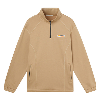 美特斯邦威时尚胶章装饰套头衫