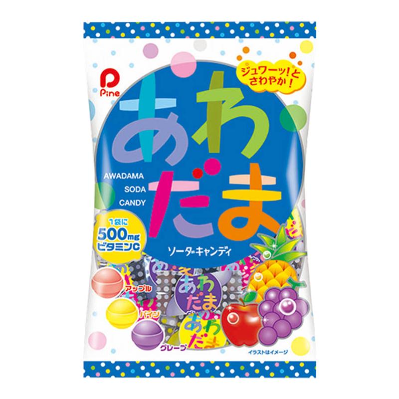 日本水果汽水糖苏打气泡糖