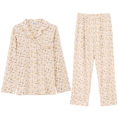 顶呱呱夏季服薄棉长袖长裤