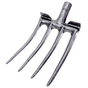 翻地钢叉松土神器四齿农用挖地钢叉锰钢松土耙子新型挖姜叉子翻土