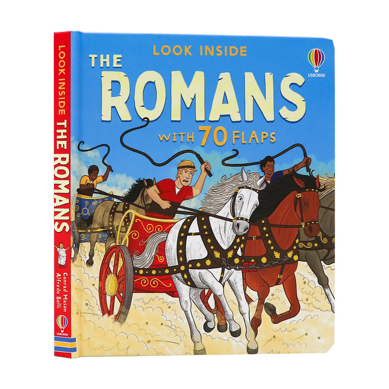 Usborne出品揭秘古罗马英文原版