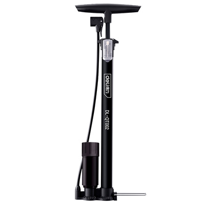 得力自行车打气筒家用