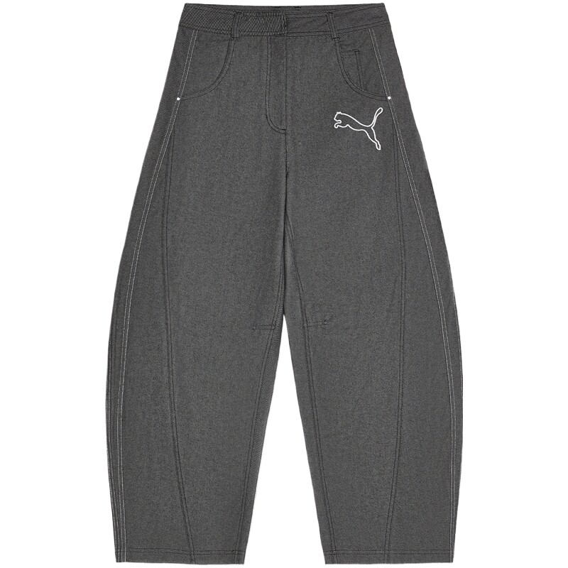 滔搏丨puma彪马女子T7 Woven Twill Pants W运动休闲长裤63980101
