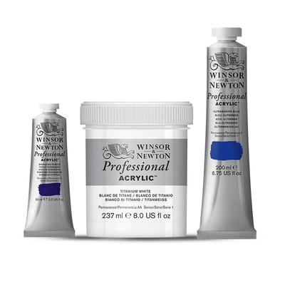 温莎进口丙烯颜料专业级