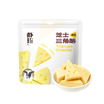 朴珍内蒙古原味芝士三角奶酪
