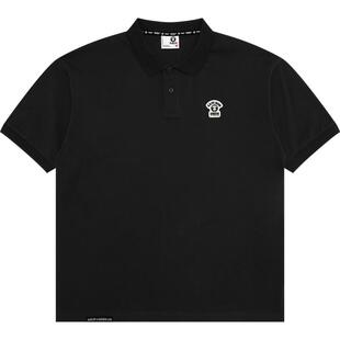 Aape旗舰店男装春夏猿人字母徽章简约潮流休闲POLO衫1662XXO