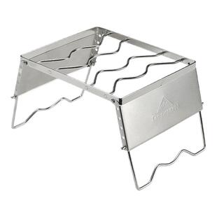 柯曼卡式炉锅具支架MS1018碳火烤肉架多档调节户外野餐炉头炭火架