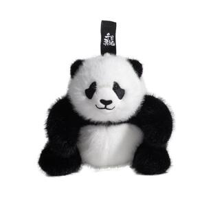千寻日记掌中宝福宝福公主福猪猪毛绒熊猫熊猫玩偶挂件挂扣钥匙扣
