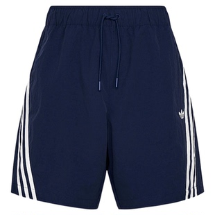 adidas阿迪达斯26夏男士休闲运动训练宽松梭织短裤LE7349/LE7348