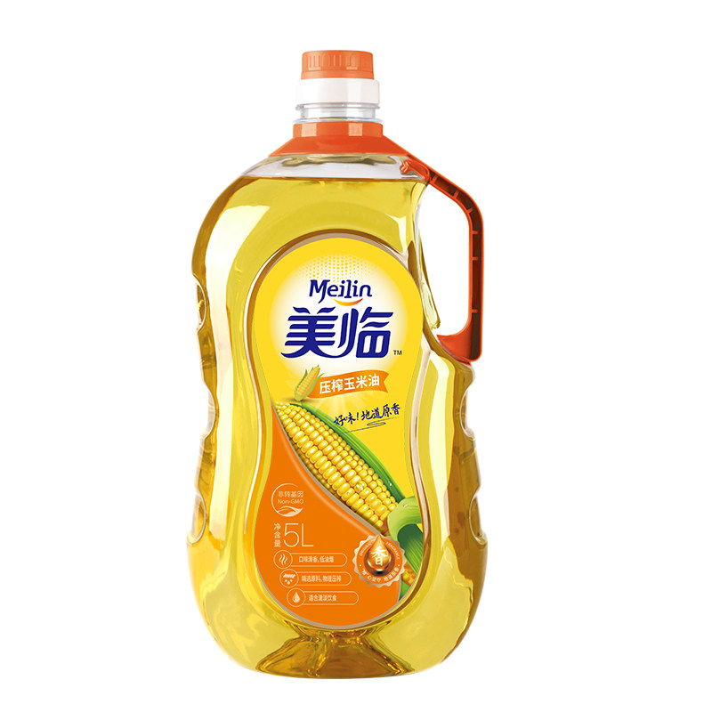 美临压榨玉米油烘焙适用5L