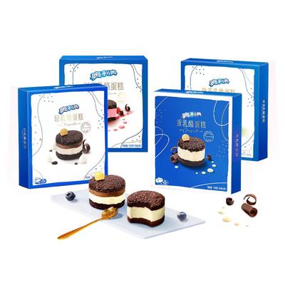 【百亿补贴】奥利奥轻重乳酪蛋糕半熟芝士办公室解馋零食早餐甜点