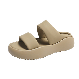 厚底拖鞋女夏外穿夏季2025新款高级感时尚踩屎感女款凉鞋防滑凉拖