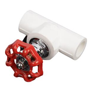 PPR截止阀水管阀门ppr升降式阀芯204分256分32 1寸 PPR水管管件配