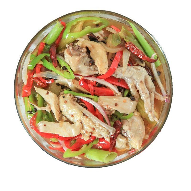特色特产美食新疆椒麻鸡七一酱园老太太椒麻鸡老头老汉手撕真空