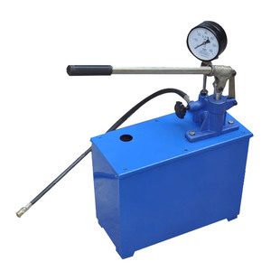 上海恒启手动试压泵管道水管试压器地暖测压打压机SY1.6-1500公斤