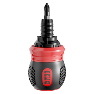 德力西棘轮螺丝刀套装十字一字多功能梅花小型两用起子家用镙丝刀