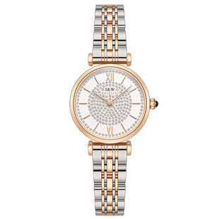 IW爱沃驰女士手表2026新款时尚镶钻防水潮流女表款轻奢小众石英表