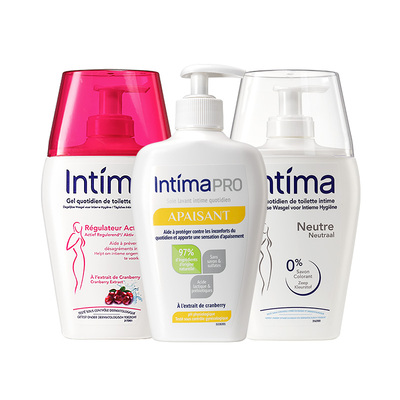 intima日常私密护理液抑菌去异味