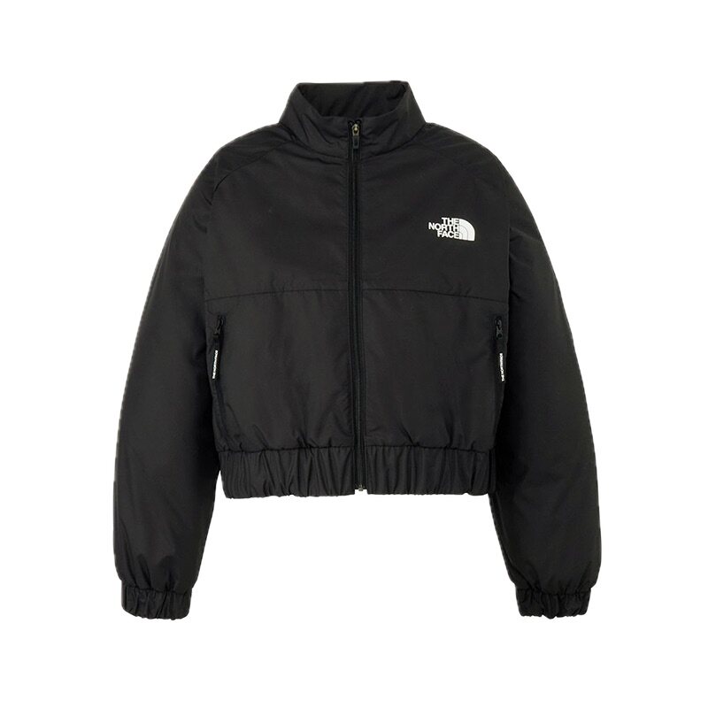 日本北面 the north face 2026春女童装拉链立领轻薄夹克外套风衣