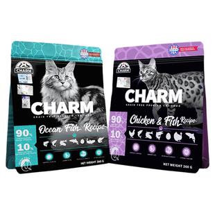 CHARM野性魅力进口猫粮旅行装鸡肉鱼无谷配方猫粮试吃小包装260g