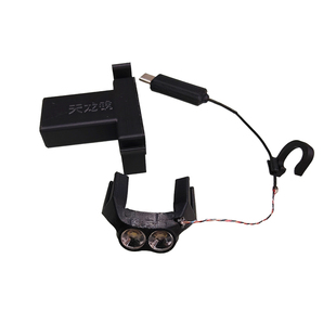 适用于Mini5Pro云台灯新款双灯随动云台远程开关高亮度无人机配件