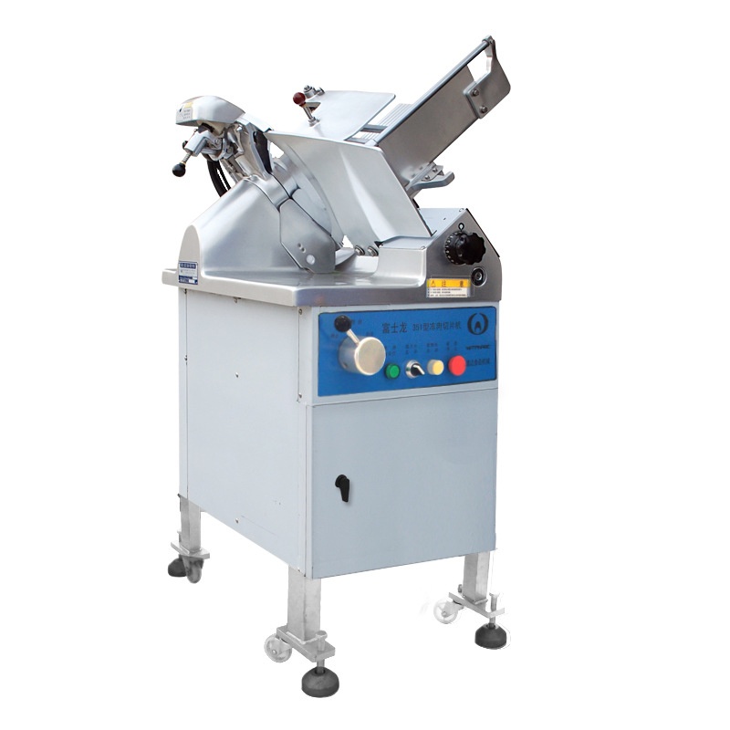 日本渡边富士龙351型立式冻肉切片机WHBG-351STC-3/2切肉机