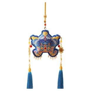 明十三陵博物馆朕的宝贝祥瑞凤冠香囊端午节艾草香包挂件毕业礼物