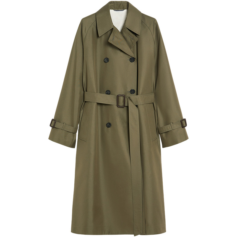 【经典款】Weekend MaxMara 女装双面穿长款风衣外套5021015106