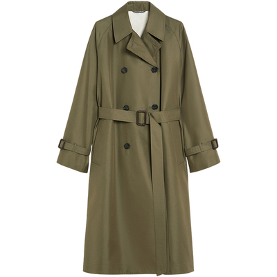 【经典款】Weekend MaxMara25春夏女装双面风衣外套5021015106
