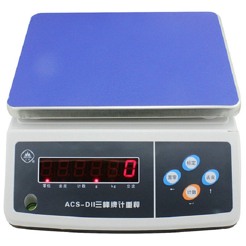 上海三峰电子称ACS-D11计重秤食品秤厨房电子秤商用精准称重3kg