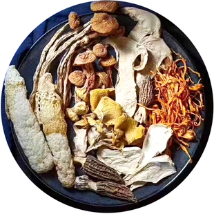 云南8种菌汤包七彩野生菌羊肚菌竹荪猴头菇 腊排骨伴侣100g买3送1