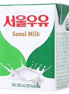 韩国原装进口全脂纯牛奶礼盒装
