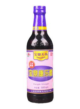 宝鼎康乐醋500ml玻璃瓶装