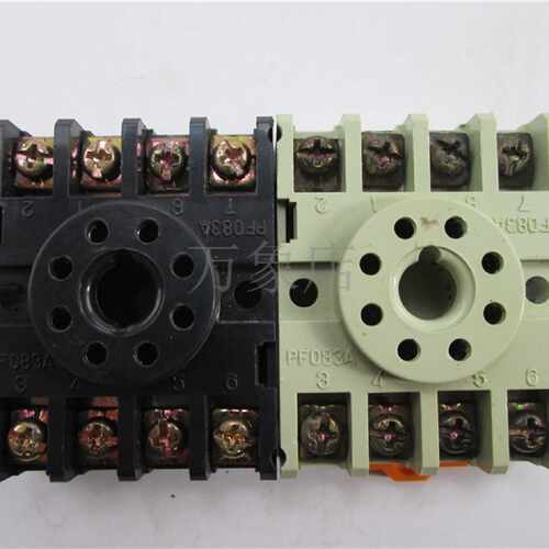 议价继电器底座 PF083A/PF085A  M4*20 实物拍摄