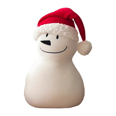 圣诞装饰卡通雪人公仔摆件