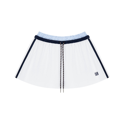 CalledBack运动风抽绳裙裤