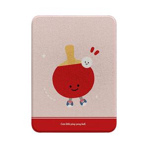 Jelly乒乓球拍可爱360旋转iPadAir6保护套2024新款适用苹果iPad保护壳10代平板Pro11寸10.9带笔槽air5女10.2