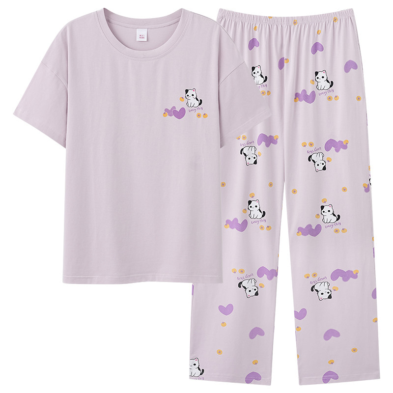 康谊睡衣女纯棉家居服