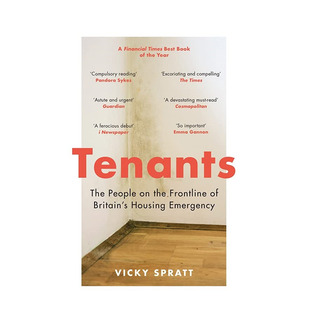 【预售】英文原版 租户:英国住房危机前线的人们 Tenants 社会科学 正版进口书籍 善优图书