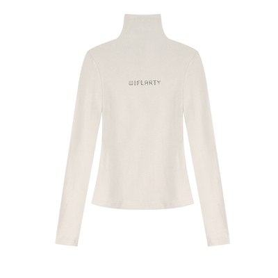 高领针织内搭打底衫女